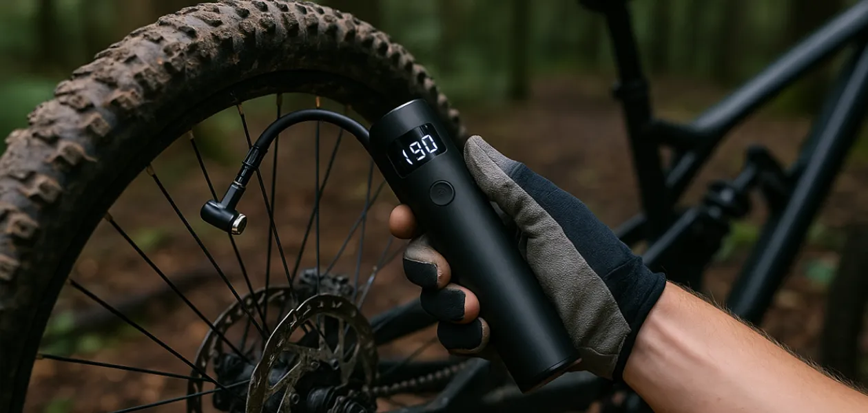 Elektrische Minipumpe fürs MTB