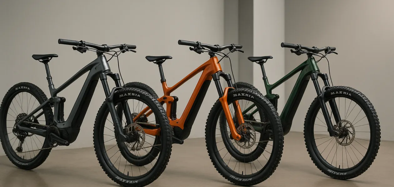 E-MTB Vergleich zwischen Canyon, Santa Cruz und Specialized