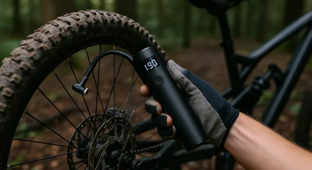 Elektrische Minipumpe fürs MTB