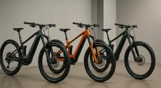 E-MTB Vergleich zwischen Canyon, Santa Cruz und Specialized