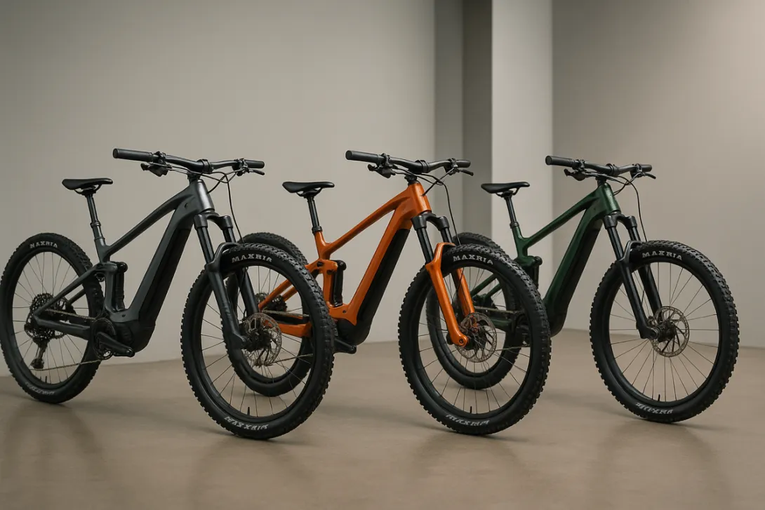 E-MTB Vergleich zwischen Canyon, Santa Cruz und Specialized